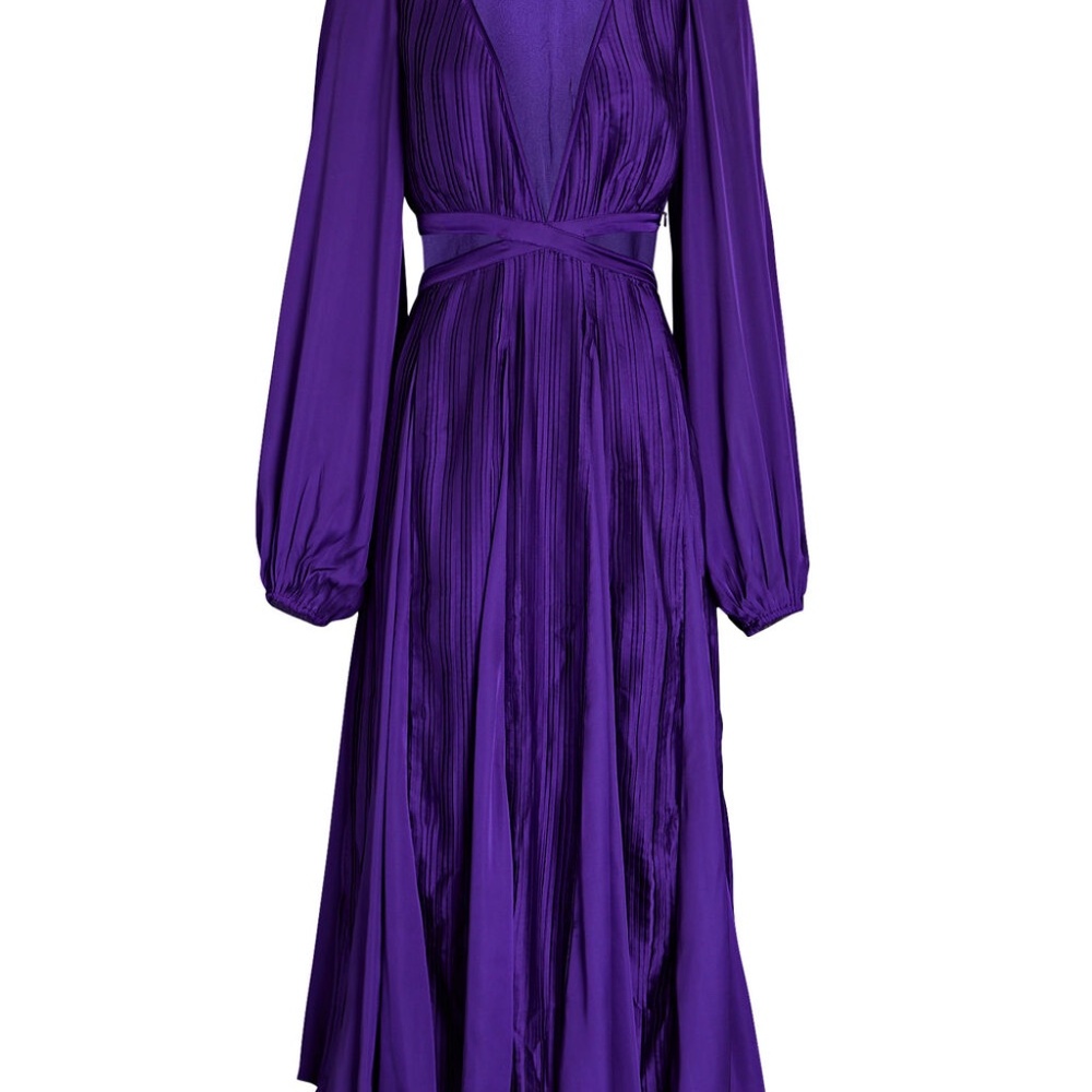 Rococo Sand Cassi Long Sleeve Midi Dress